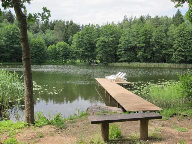 Кемпинги A-frames at lake Virėkšta Senasis Daugėliškis-10